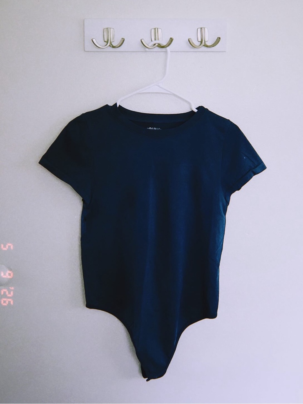 Target navy blue short-sleeve bodysuit
